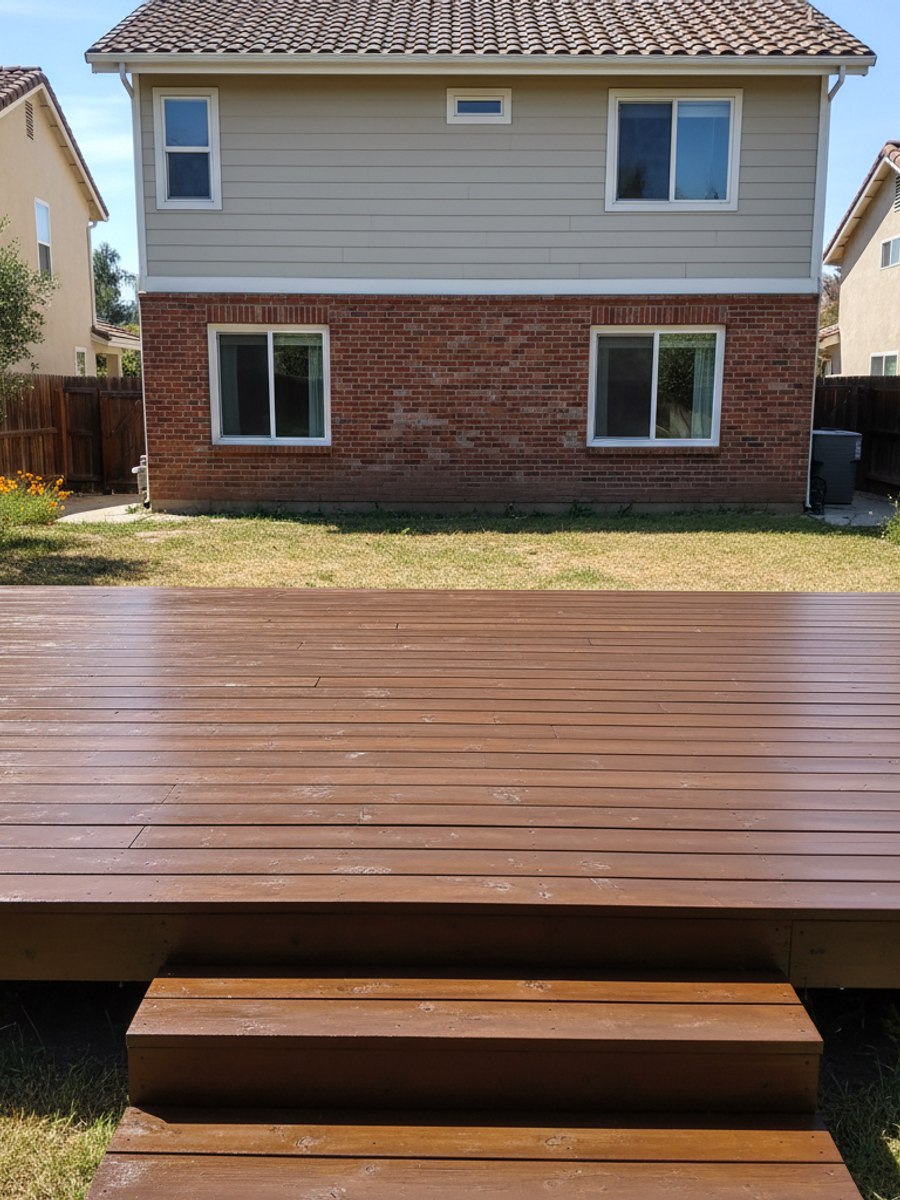 Deck Resurfacing completed by Elite Deck Solutions in Rancho Cucamonga, CA